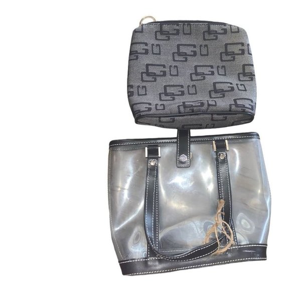 Clear 2 piece mini handbag - Picture 2 of 3